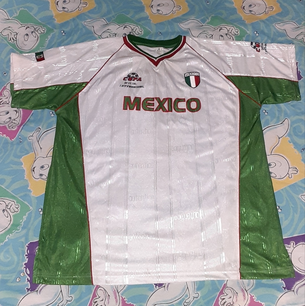 90s Mexico Authentic Soccer Jersey Vintage Football